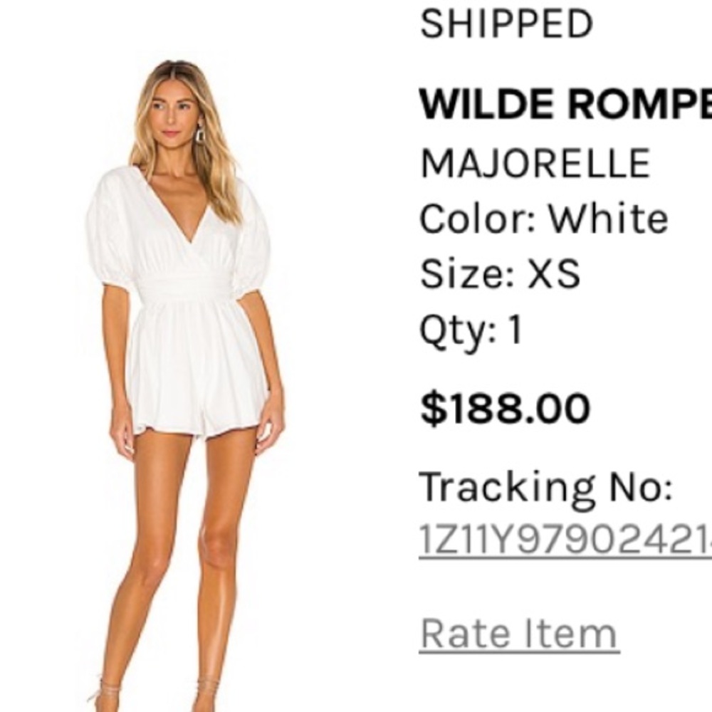 Majorelle wilde romper xs - Picture 1 of 3